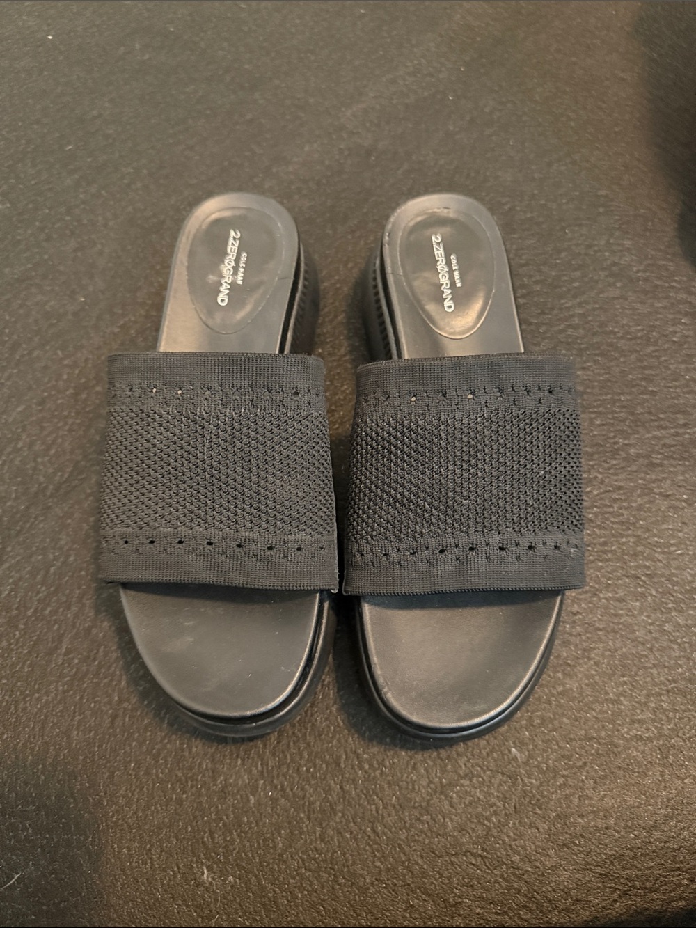 Cole Haan ZeroGrand Stitchlite Platform Slide Sandals